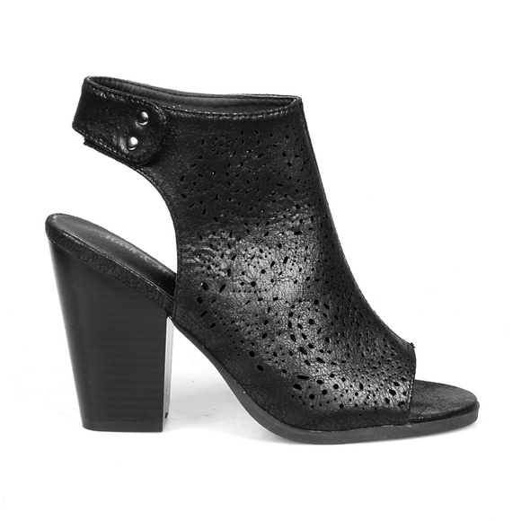 Stephen-01 Peep-toe Women's High Heel Bootie - Picture 2 of 3
